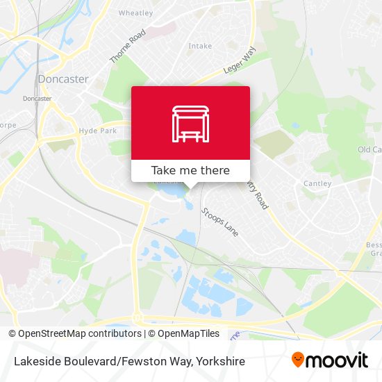 Lakeside Boulevard/Fewston Way map
