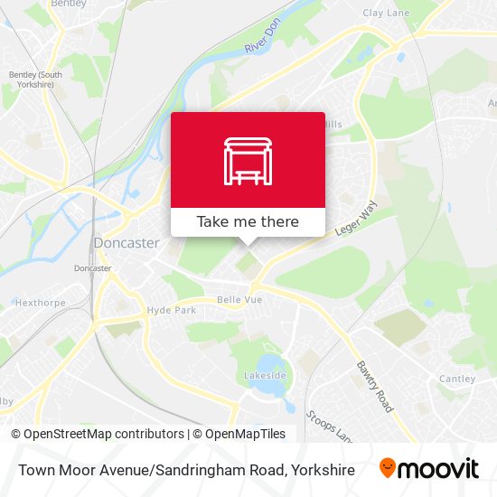 Town Moor Avenue / Sandringham Road map