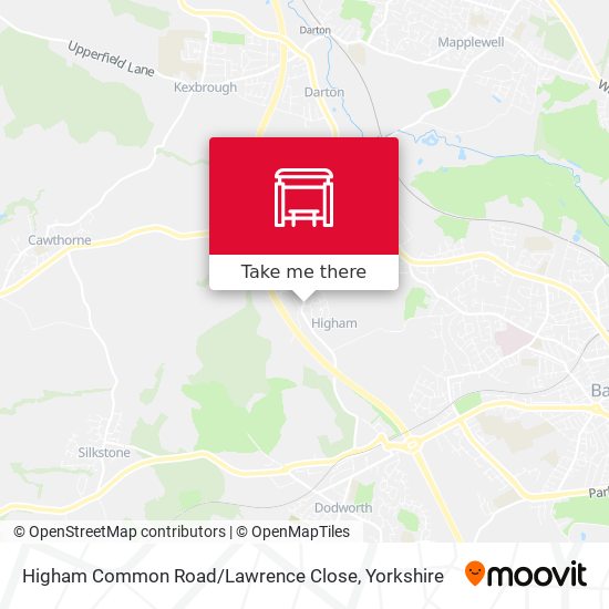 Higham Common Road / Lawrence Close map