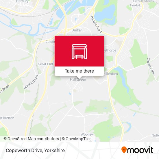 Copeworth Drive map