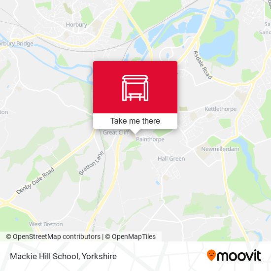 Mackie Hill School map