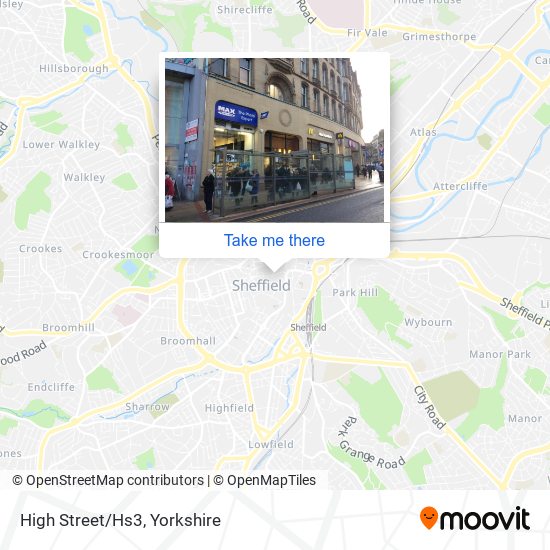 High Street/Hs3 map