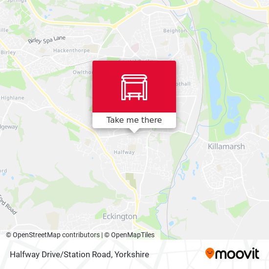 Halfway Drive/Station Road map