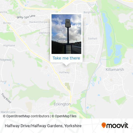 Halfway Drive/Halfway Gardens map