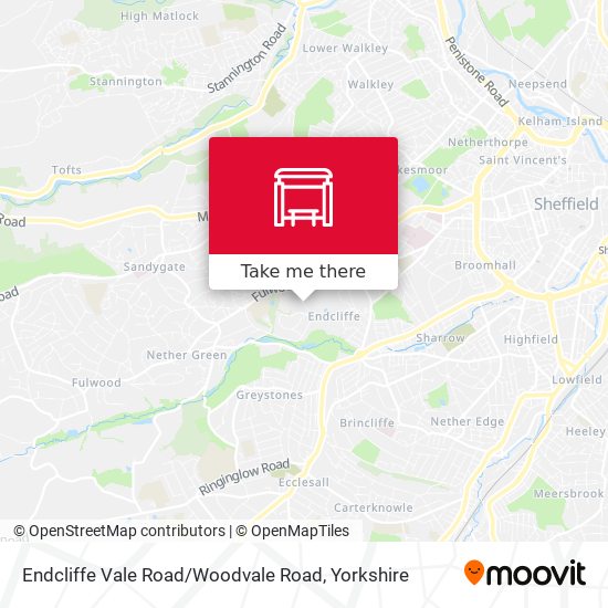 Endcliffe Vale Road / Woodvale Road map