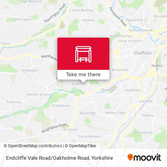 Endcliffe Vale Road / Oakholme Road map