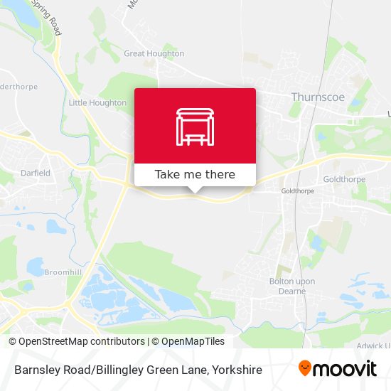 Barnsley Road / Billingley Green Lane map