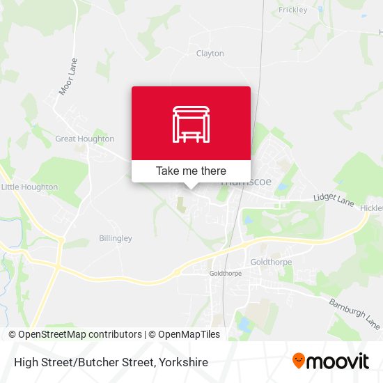 High Street/Butcher Street map