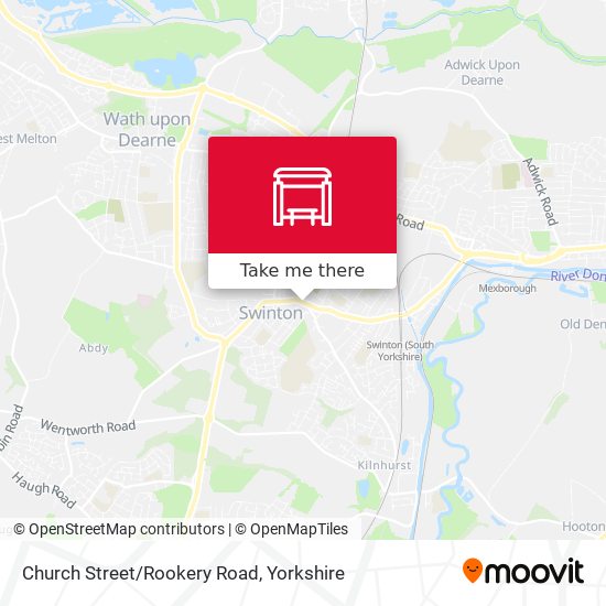 Church Street/Rookery Road map