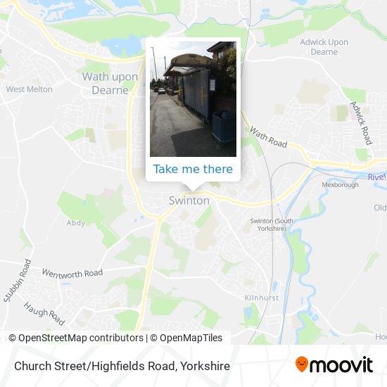 Church Street/Highfields Road map