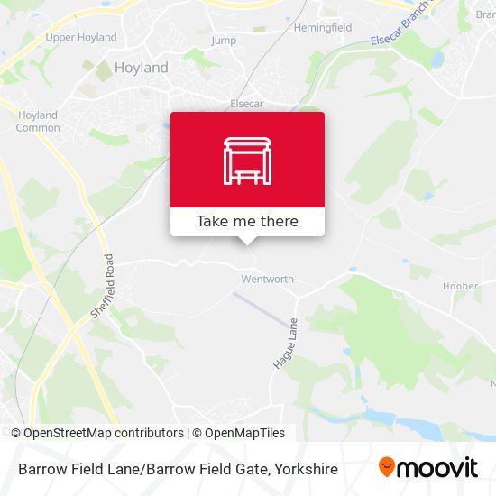 Barrow Field Lane / Barrow Field Gate map