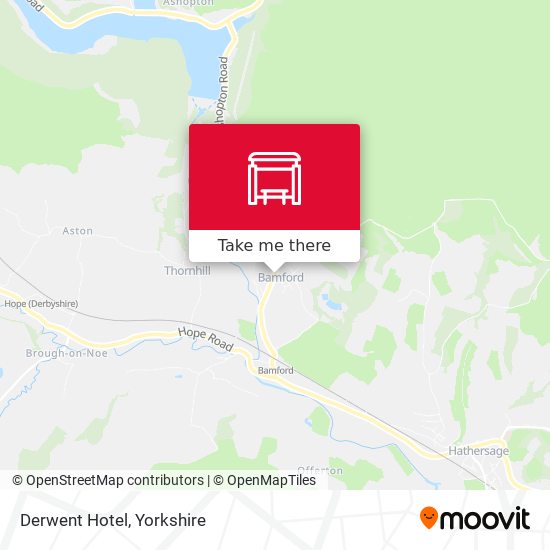 Derwent Hotel map