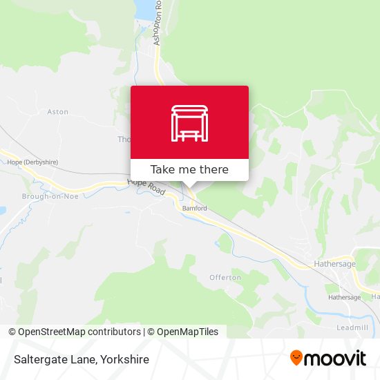 Saltergate Lane map