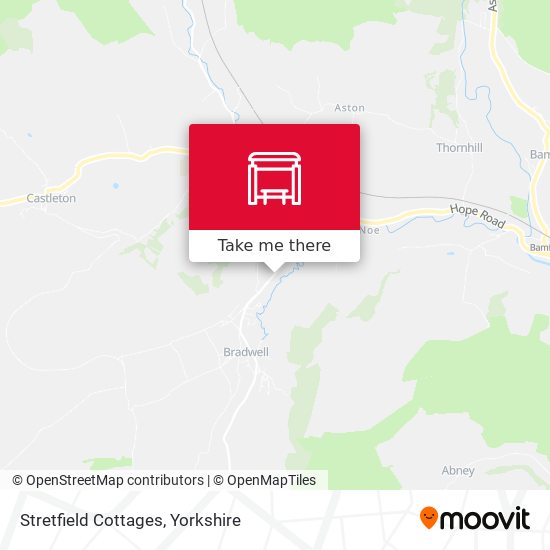 Stretfield Cottages map