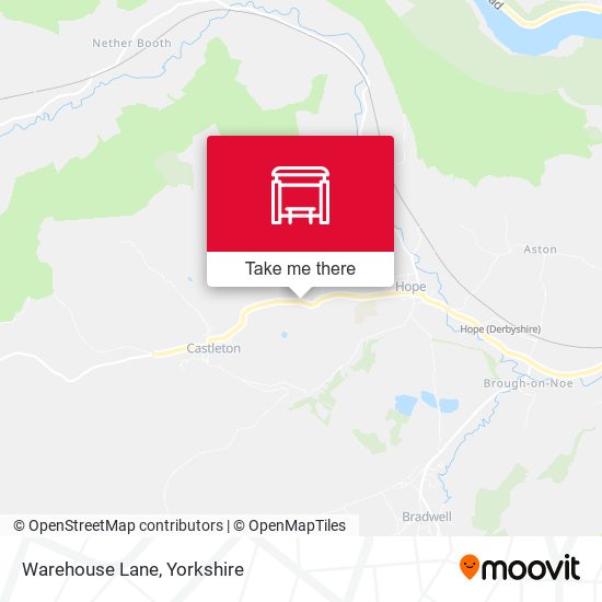 Warehouse Lane map