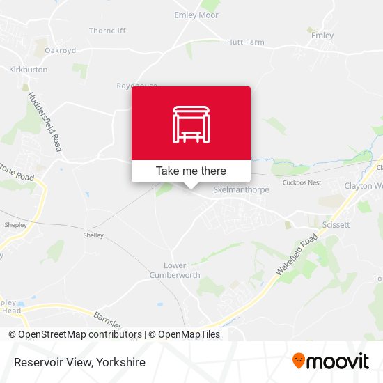Reservoir View map