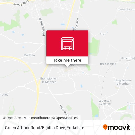 Green Arbour Road / Elgitha Drive map
