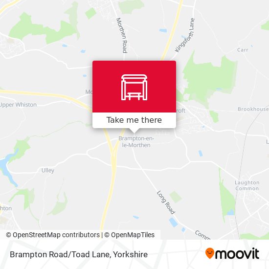 Brampton Road/Toad Lane map