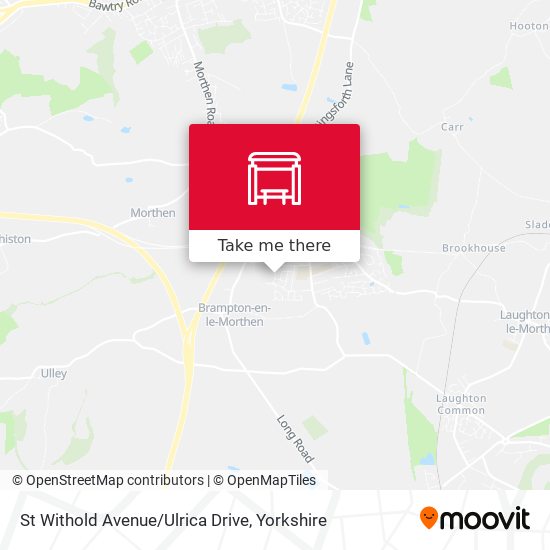 St Withold Avenue/Ulrica Drive map