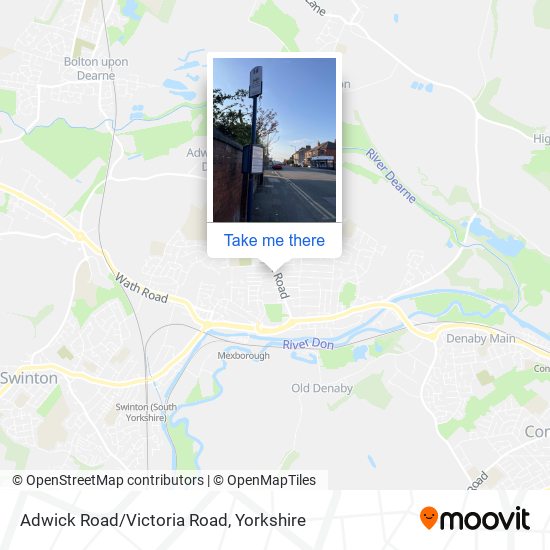 Adwick Road/Victoria Road map