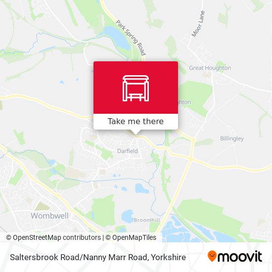 Saltersbrook Road / Nanny Marr Road map