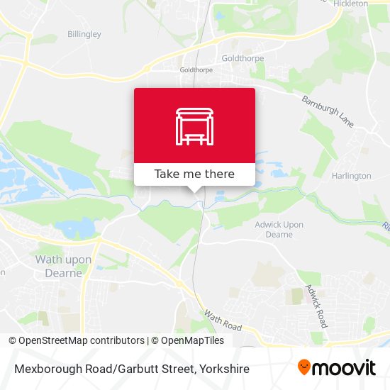 Mexborough Road/Garbutt Street map