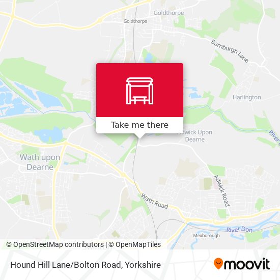 Hound Hill Lane/Bolton Road map