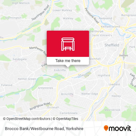 Brocco Bank/Westbourne Road map
