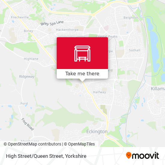 High Street/Queen Street map