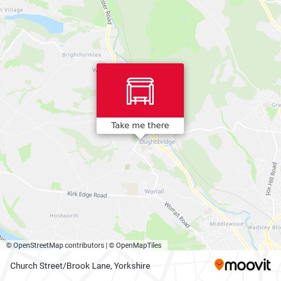 Church Street/Brook Lane map