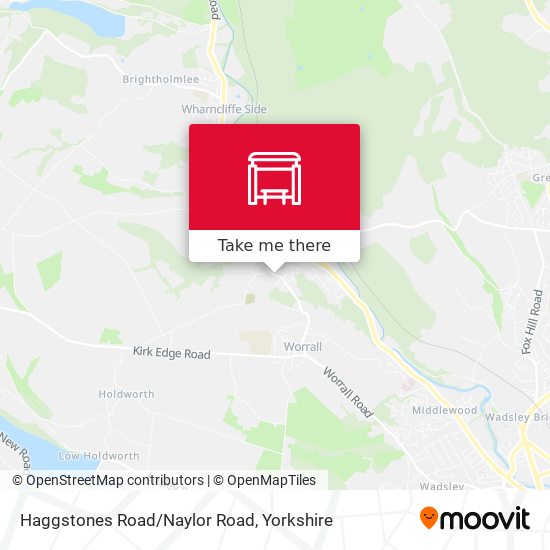 Haggstones Road/Naylor Road map