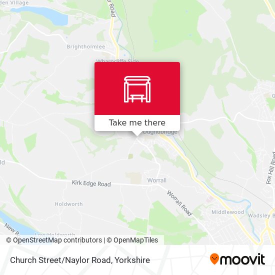 Church Street/Naylor Road map