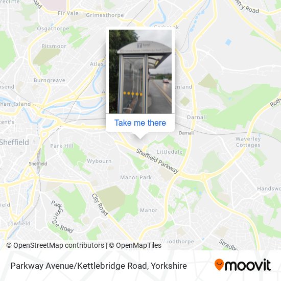 Parkway Avenue / Kettlebridge Road map