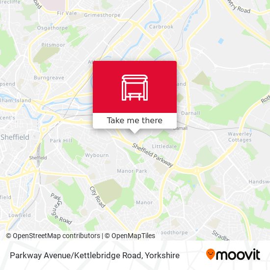 Parkway Avenue / Kettlebridge Road map