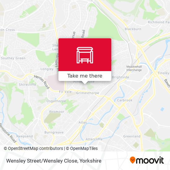 Wensley Street/Wensley Close map