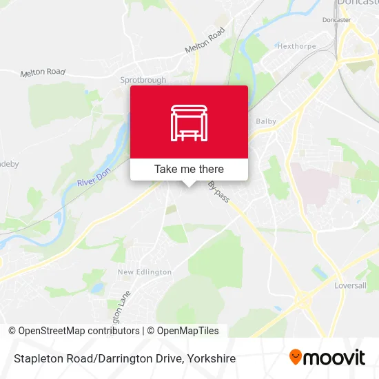 Stapleton Road / Darrington Drive map