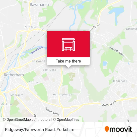 Ridgeway/Farnworth Road map