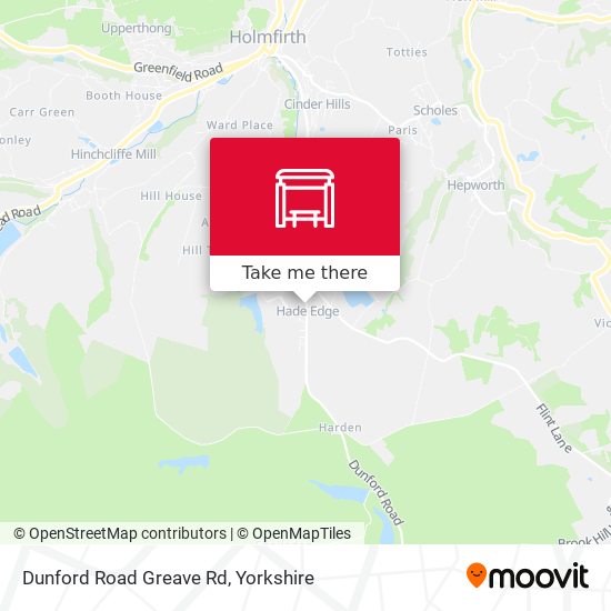 Dunford Road Greave Rd map