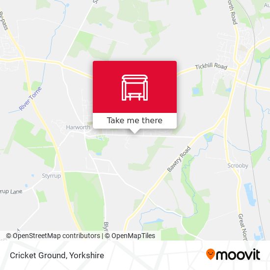 Cricket Ground map