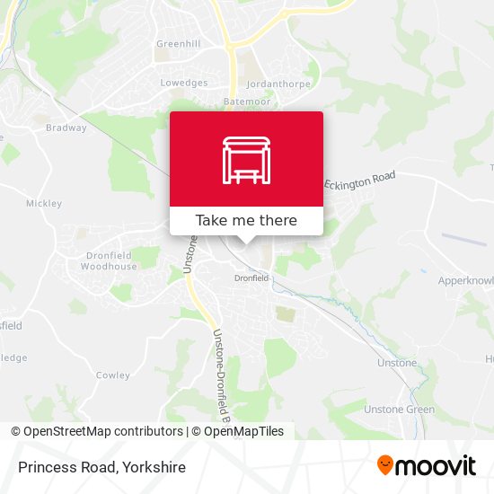Princess Road map