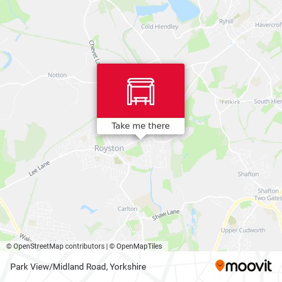 Park View/Midland Road map