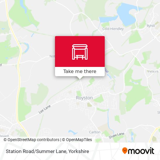 Station Road/Summer Lane map
