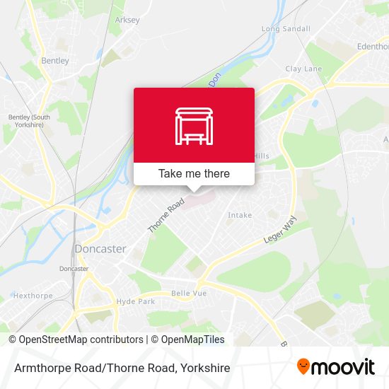 Armthorpe Road/Thorne Road stop Routes, Schedules, and Fares