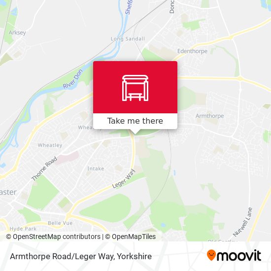 Armthorpe Road/Leger Way map