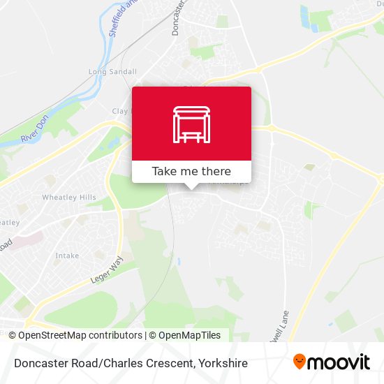 Doncaster Road / Charles Crescent map