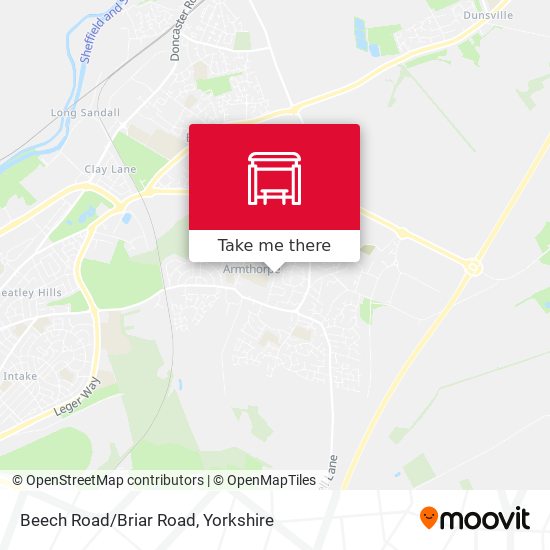 Beech Road/Briar Road map