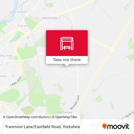 Tranmoor Lane/Eastfield Road map