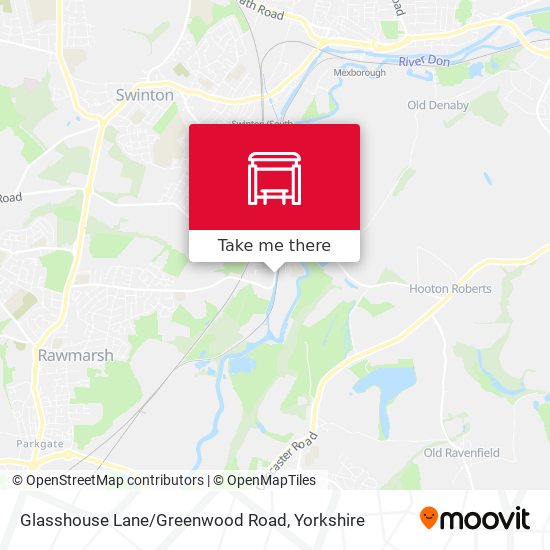 Glasshouse Lane/Greenwood Road map