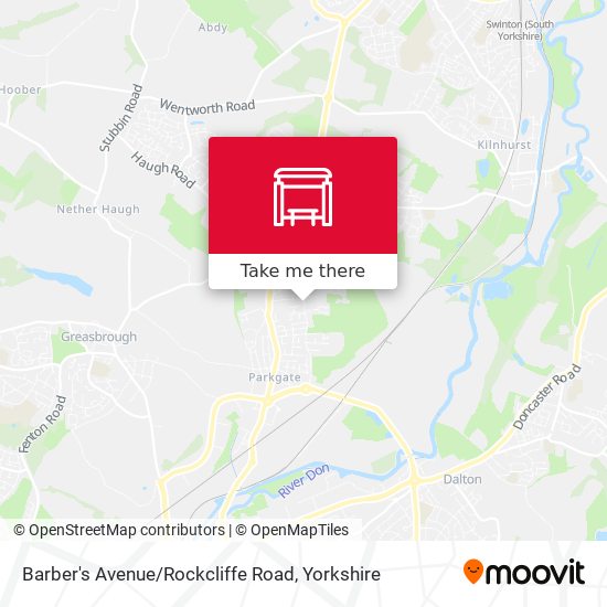 Barber's Avenue / Rockcliffe Road map