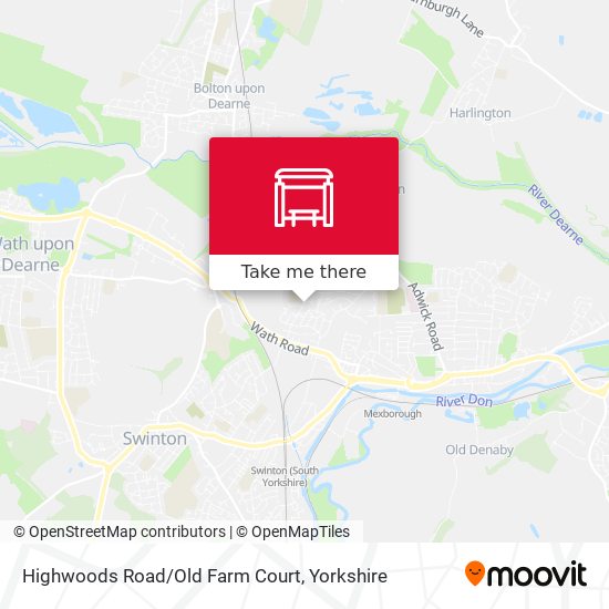 Highwoods Road/Old Farm Court map